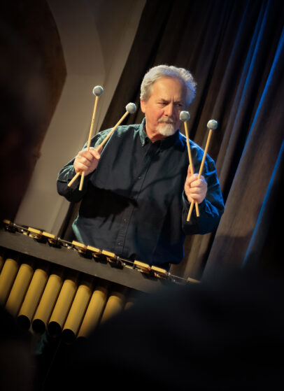 Radek Krampl vibrafonista foto Daniela SLezáková